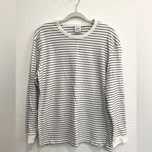 Zara Striped Long Sleeve Shirt XXL Baggy Fit